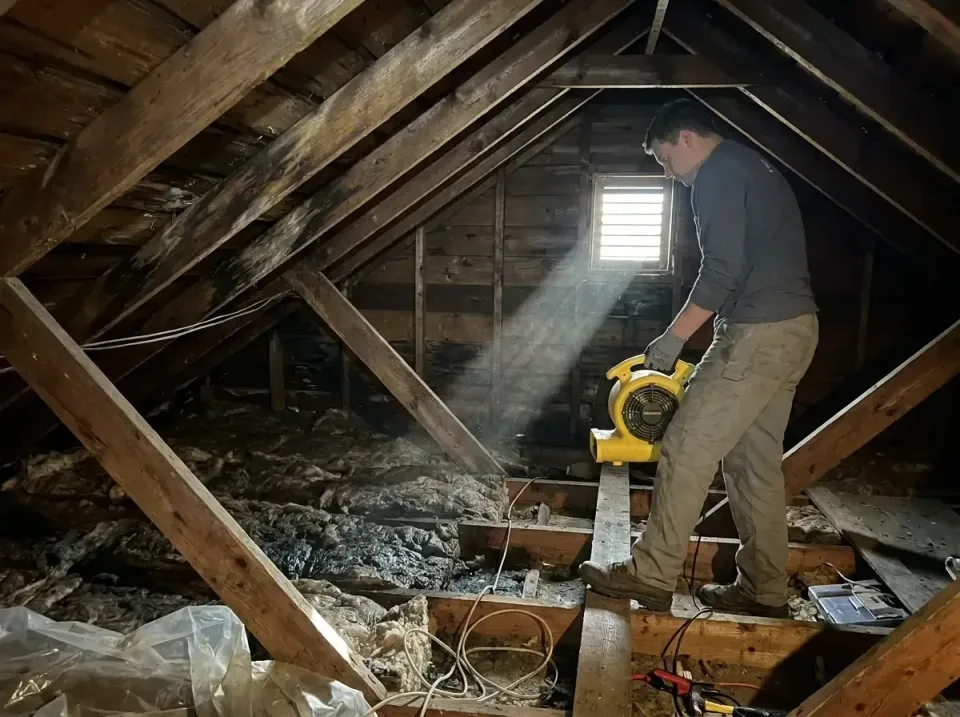 attic-water-damage-drying-proc-007 — frequently asked questions, Emergency Water Extraction & 24/7 Flood Response in D'Iberv…